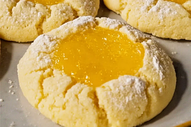 Lemon Curd Cookies