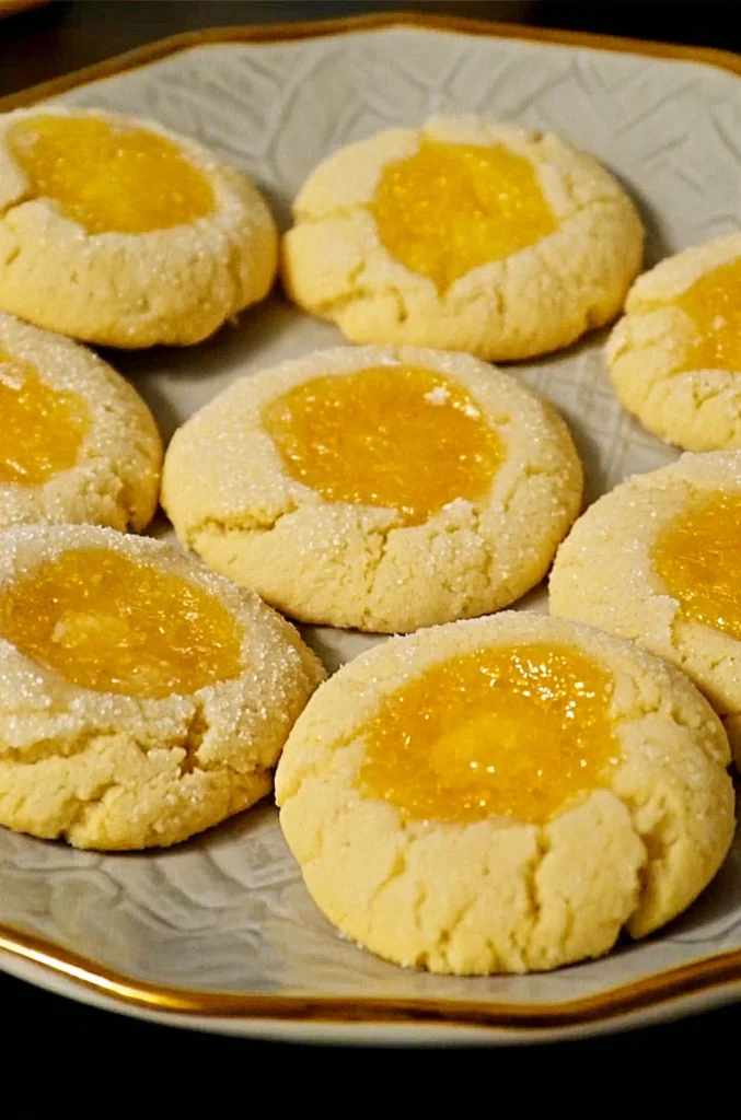 Lemon Curd Cookies