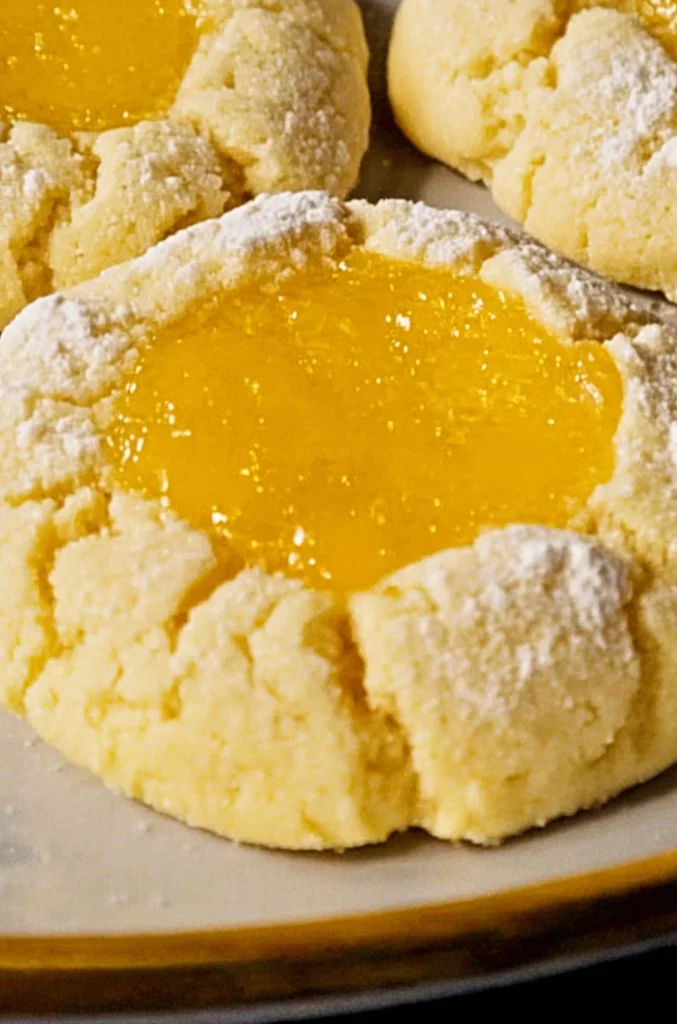 Lemon Curd Cookies