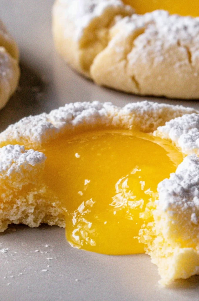 Lemon Curd Cookies