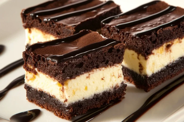 Creamy Cheesecake Brownies