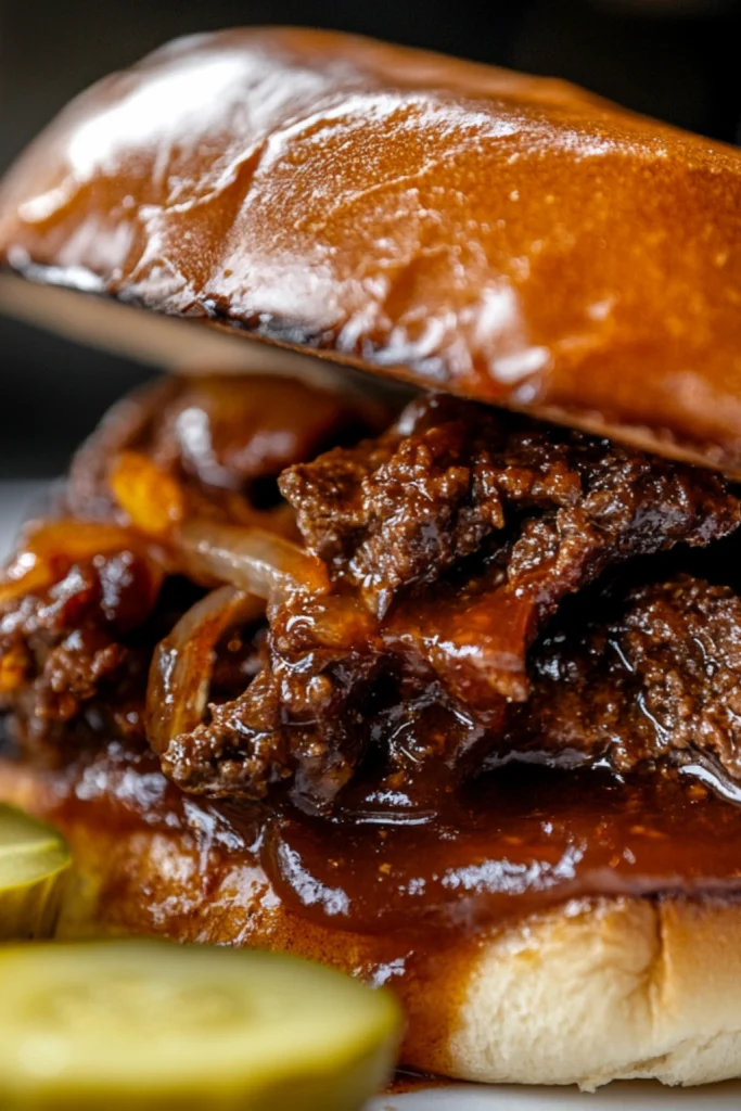 Crockpot Lunch Sloppy Joes