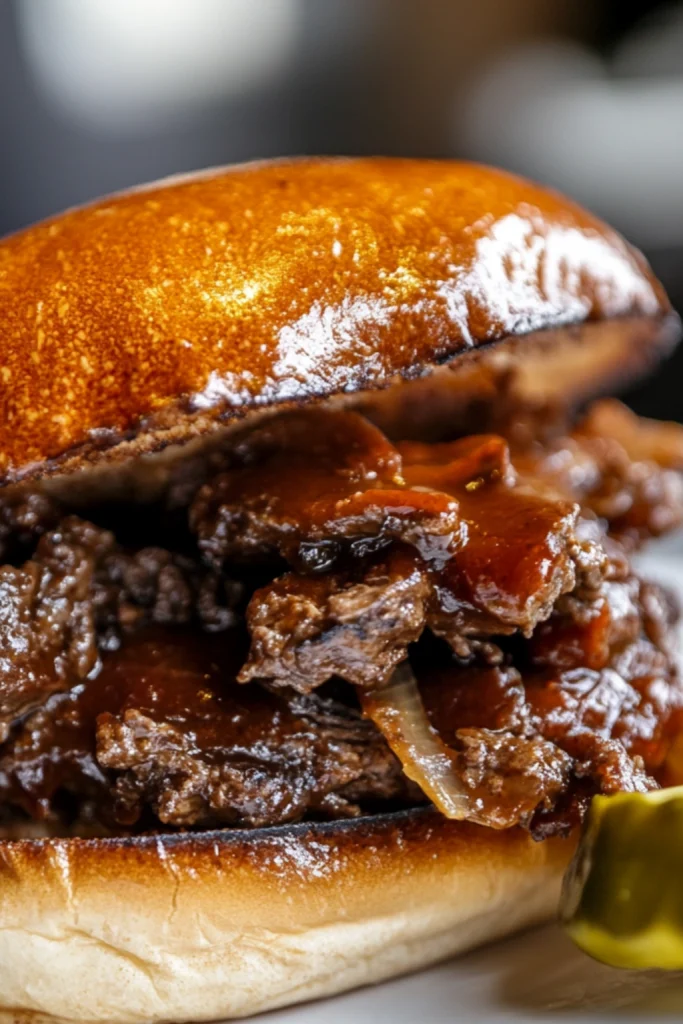 Crockpot Lunch Sloppy Joes