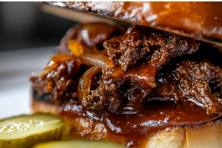 Crockpot Lunch Sloppy Joes