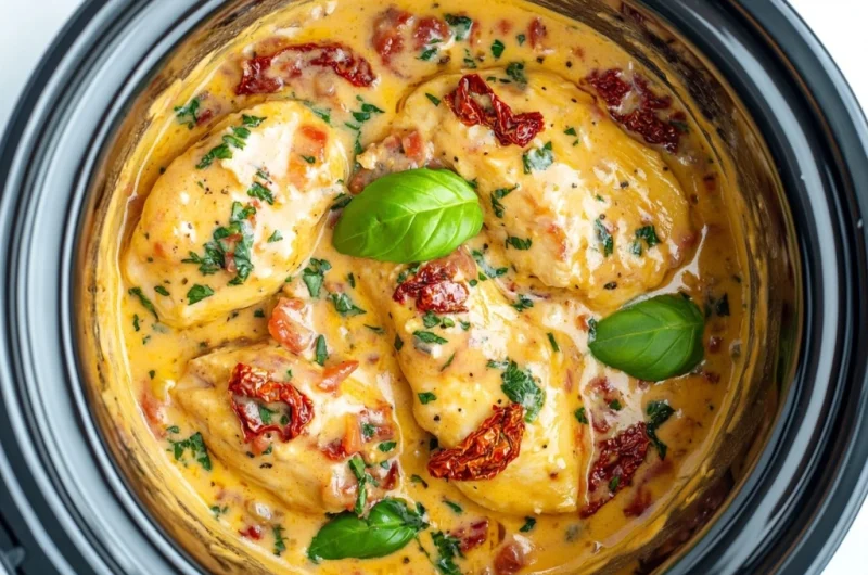 Best Crockpot Marry Me Chicken