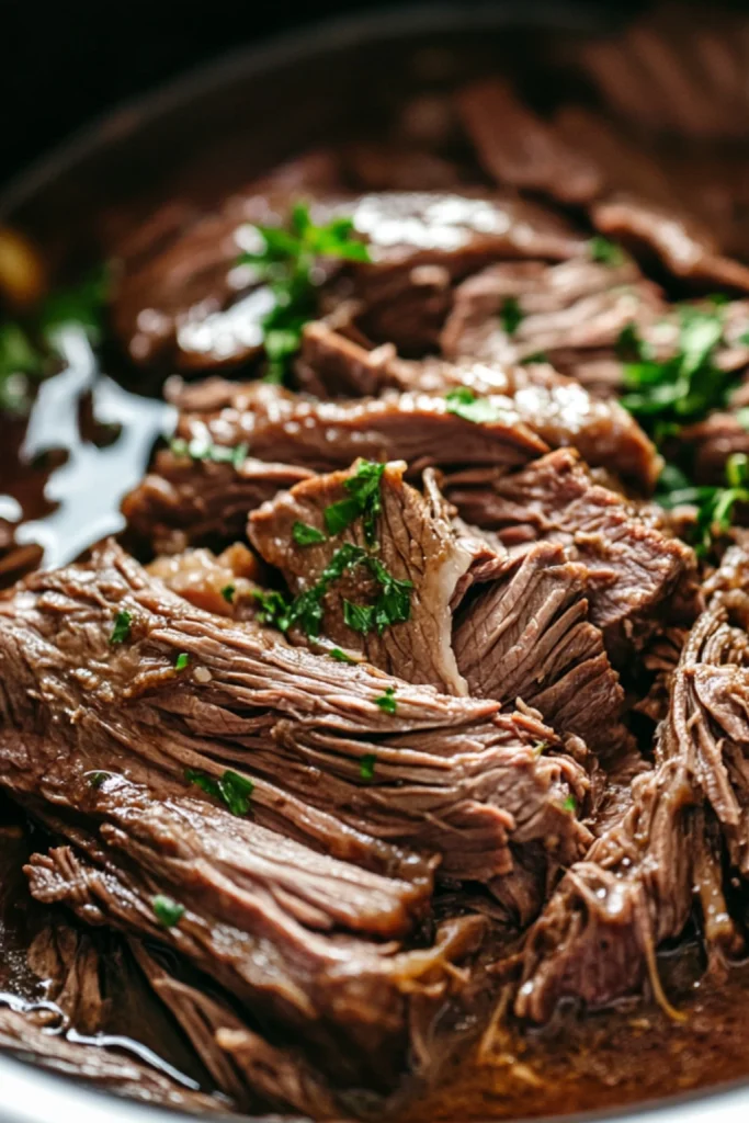 Slow Cooker Shredded Beef