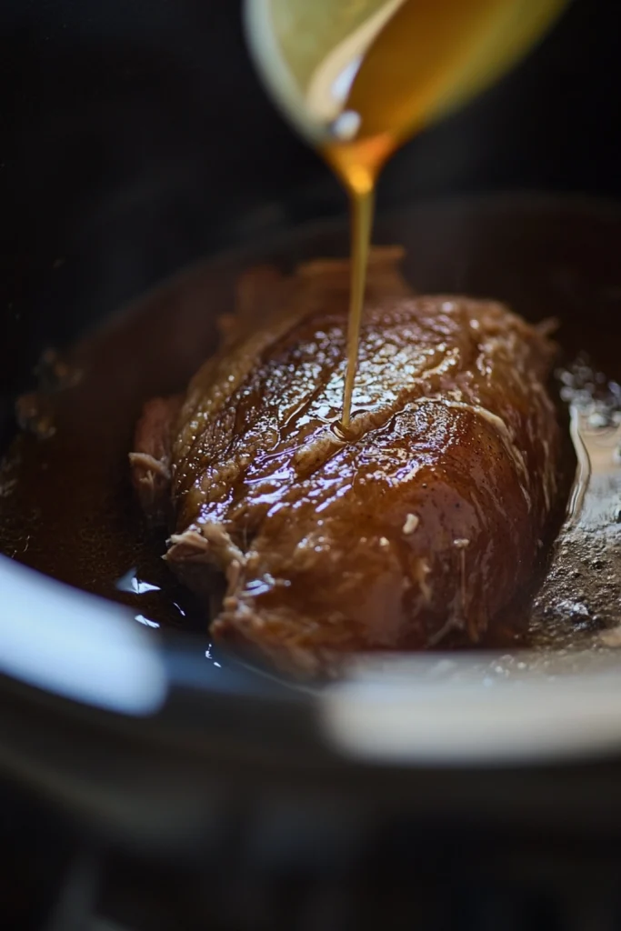 Slow Cooker Shredded Beef
