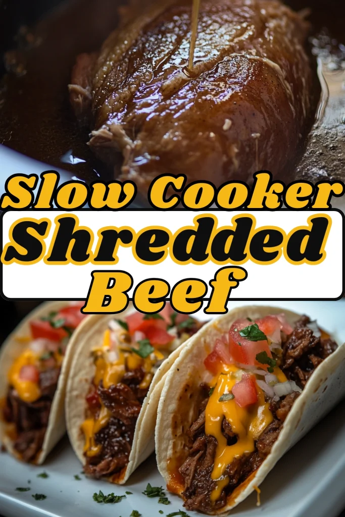 Slow Cooker Shredded Beef