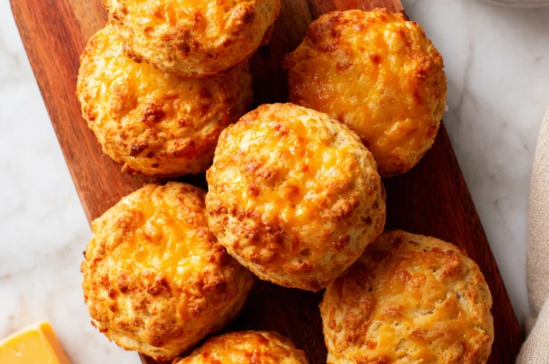 3 Ingredient Cheese Drop Biscuits