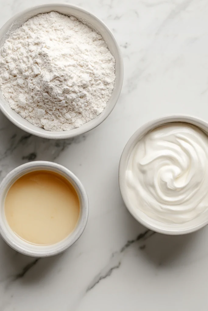 3 Ingredient Fluffy Yogurt Cake