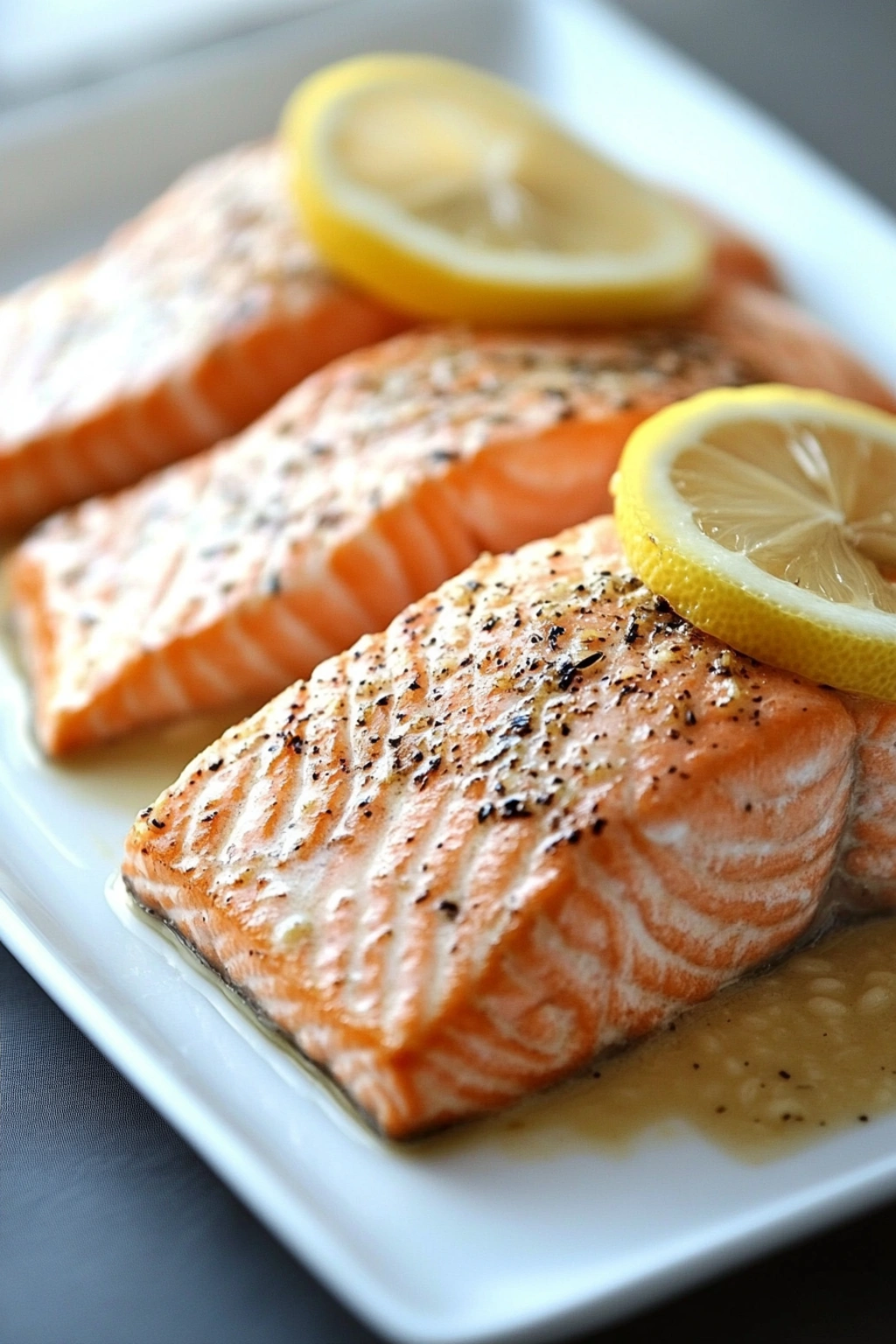 Best Salmon with Lemon Cream Sauce