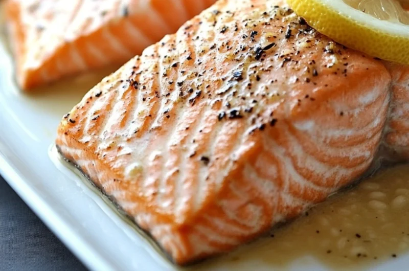 Best Salmon with Lemon Cream Sauce