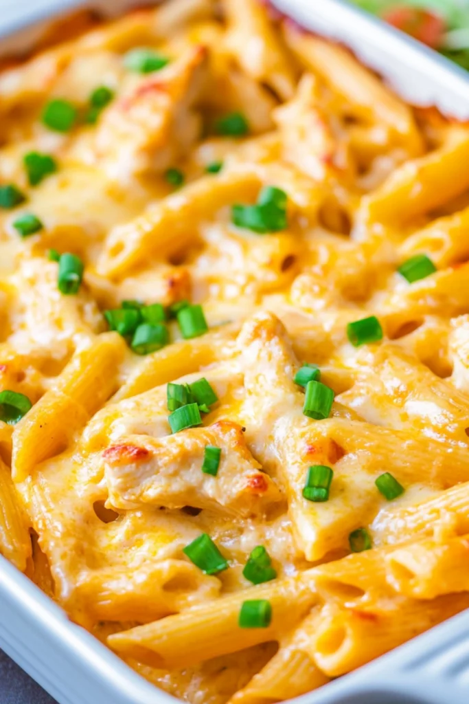 Easy Buffalo Chicken Casserol