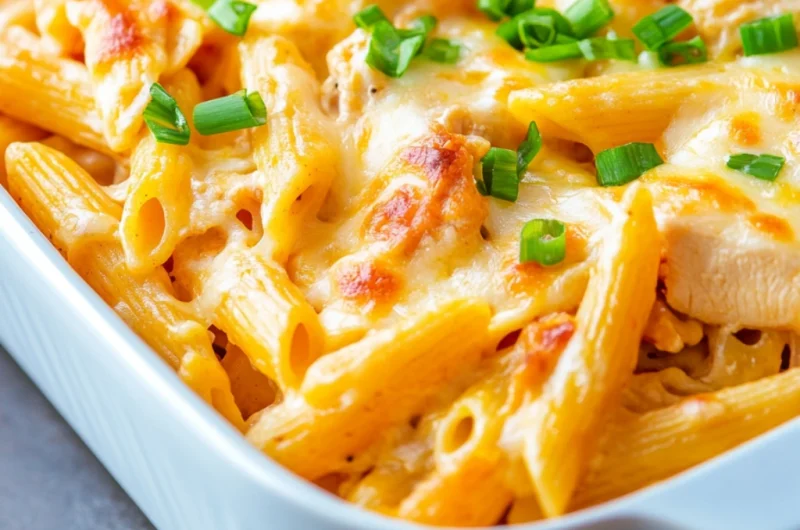 Easy Buffalo Chicken Casserol