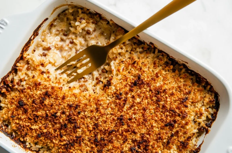 Easy Cheesy Rice Recipe