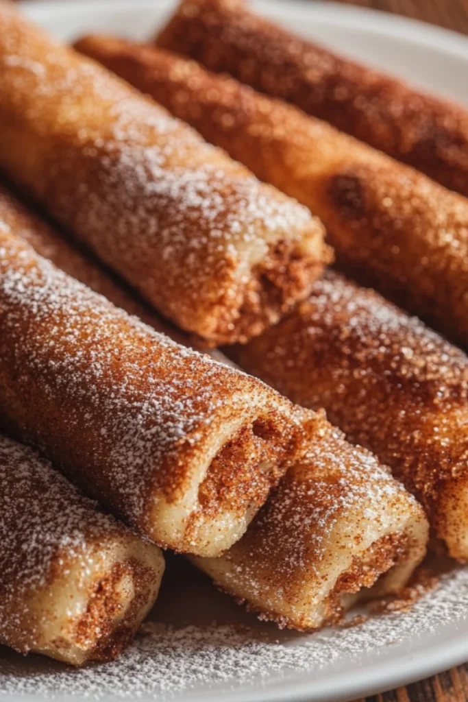 Cinnamon Roll fresh Toast Roll Ups