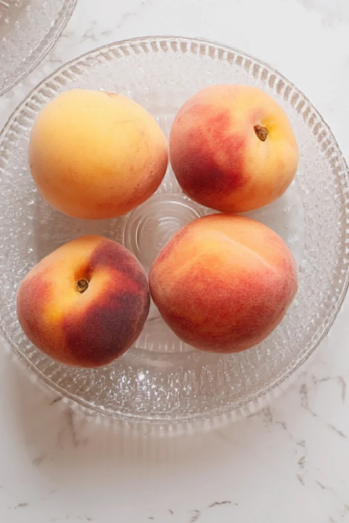 Easy Brown Sugar Peach Cake