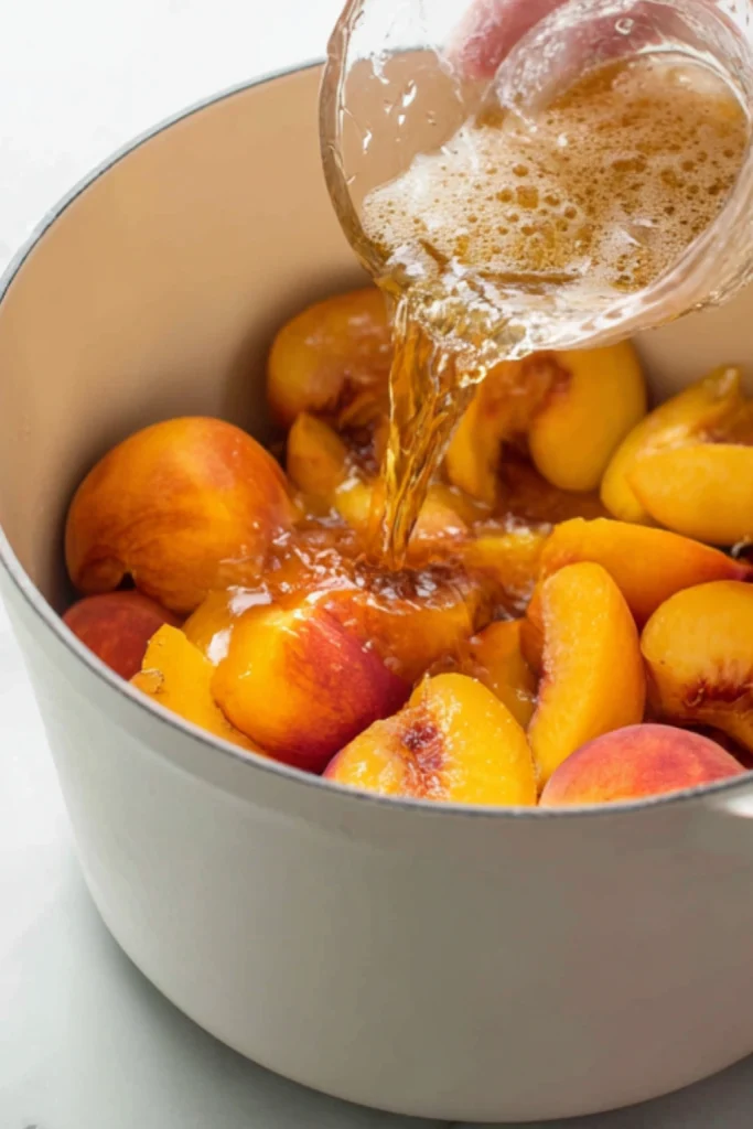 Easy Fresh Peach Cobbler
