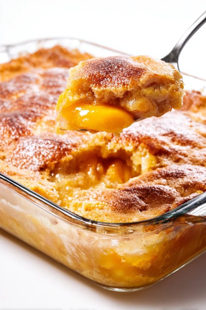 Easy Fresh Peach Cobbler