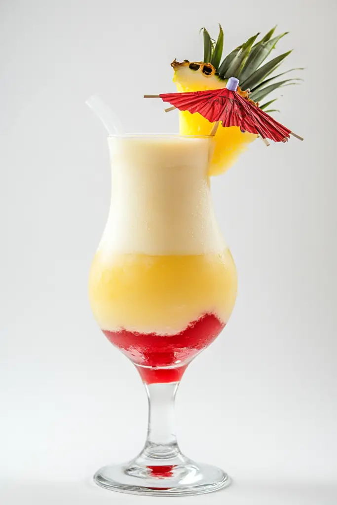 Easy Lava Flow Drink