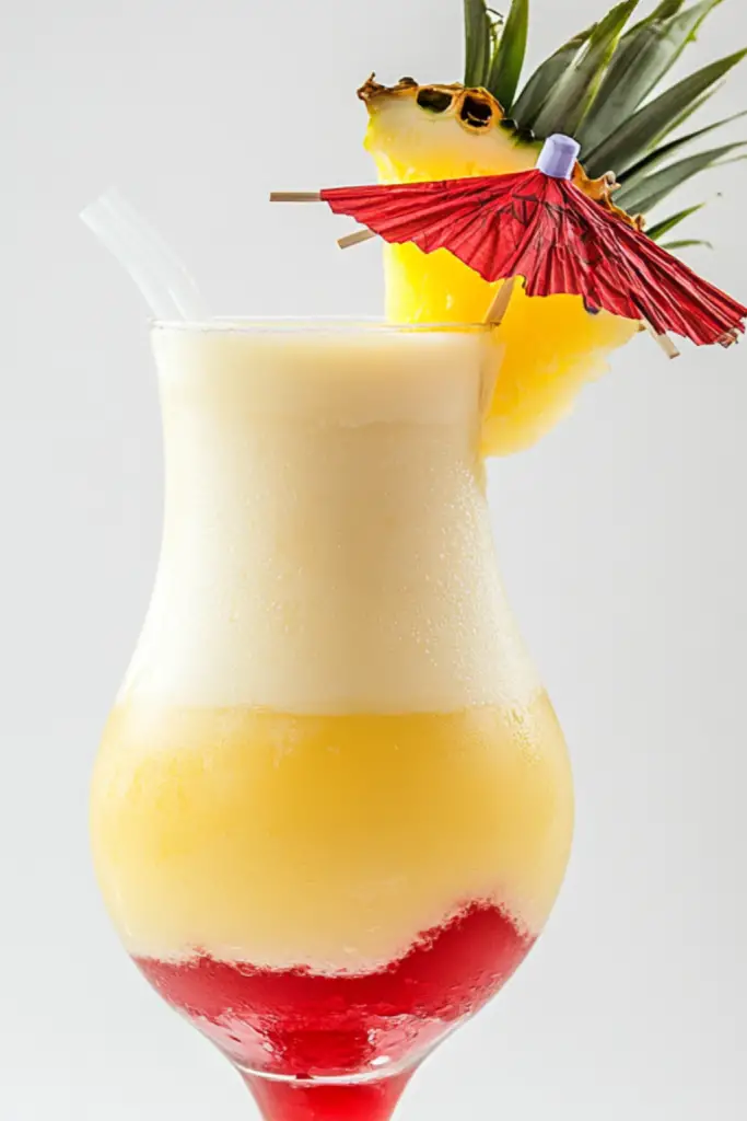 Easy Lava Flow Drink