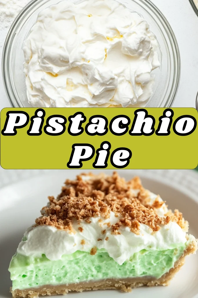 Easy Pistachio Pie