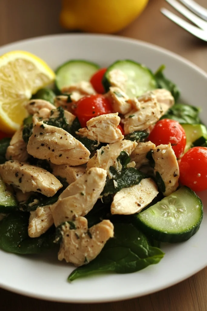 Easy Tuscan Chicken Salad Recipe