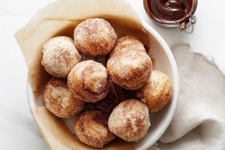 Fluffy Air Fryer Churro Bites Recipe