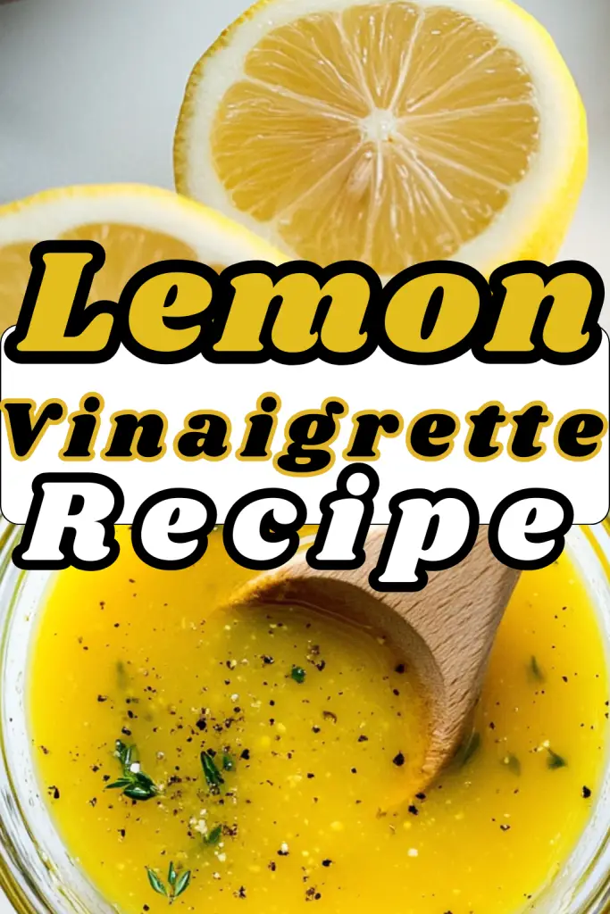 Easy Lemon Vinaigrette Recipe