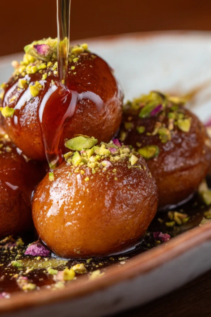 Ricotta Pistachio Honey Bites