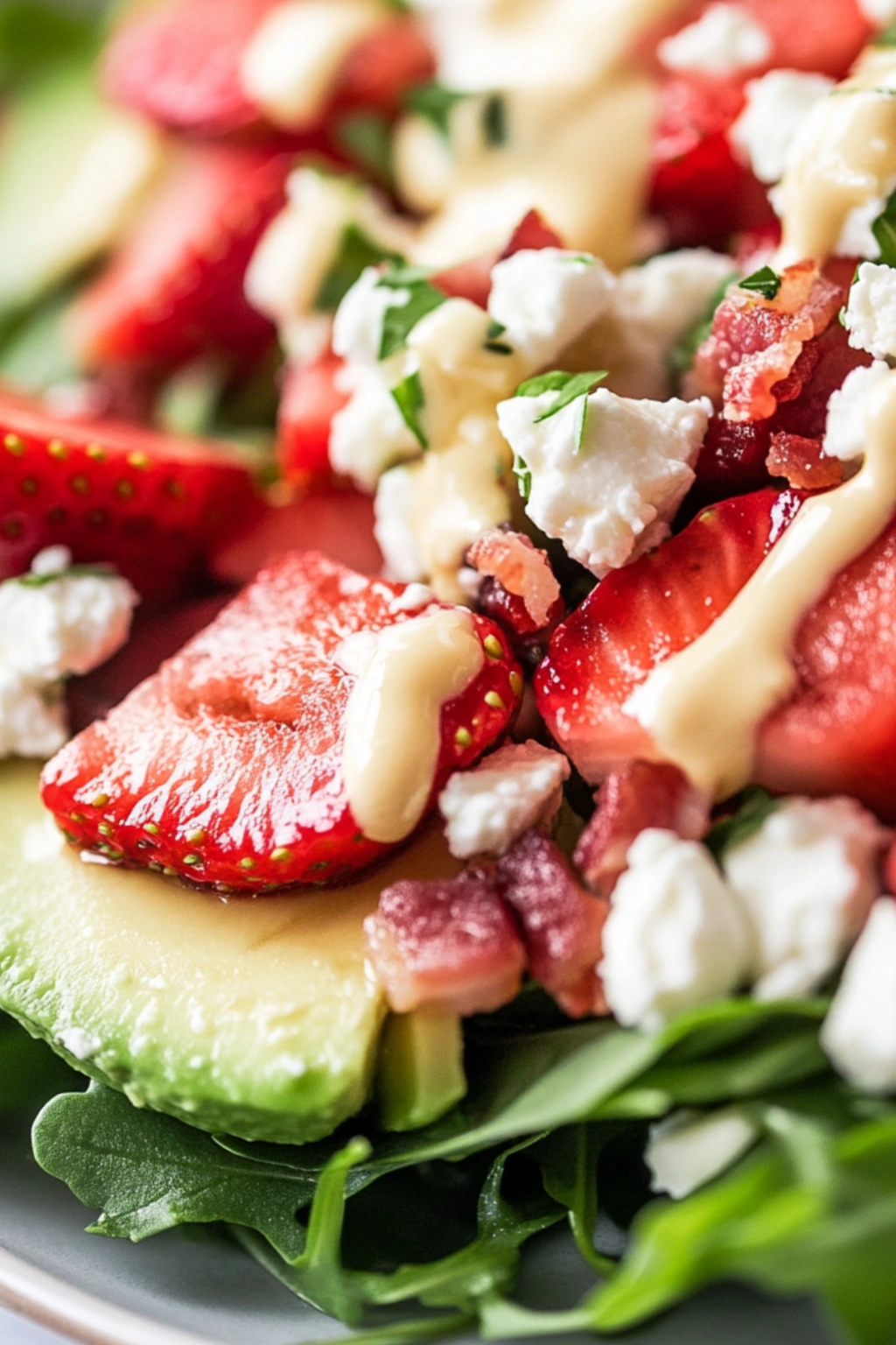 Strawberry Goat Cheese Salad