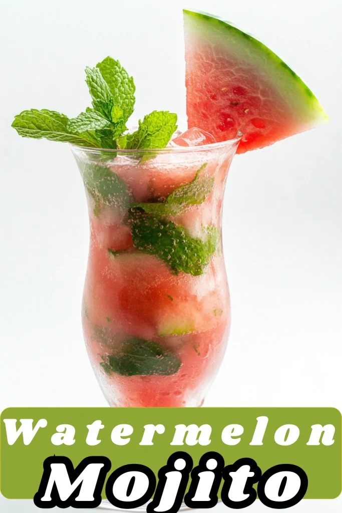 Easy Watermelon Mojito
