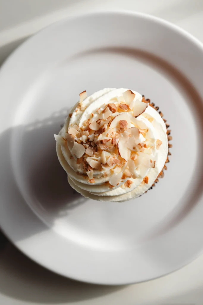 Almond Wedding Cake Cupcakes