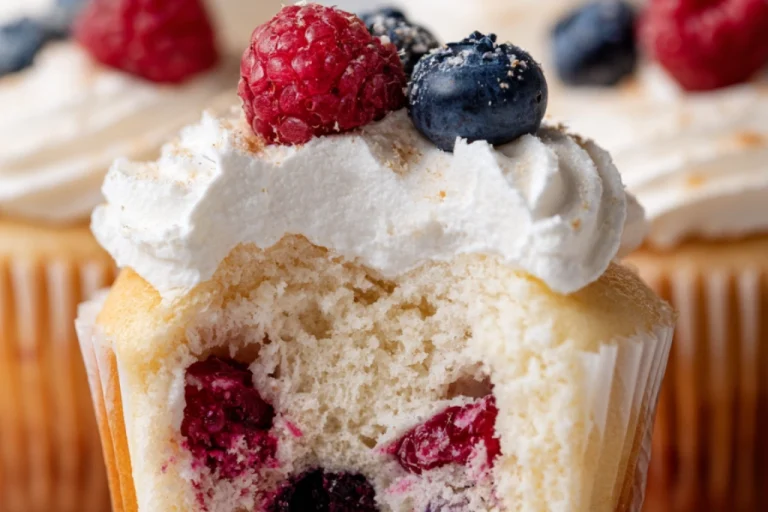 Easy Angel Food Cupcakes