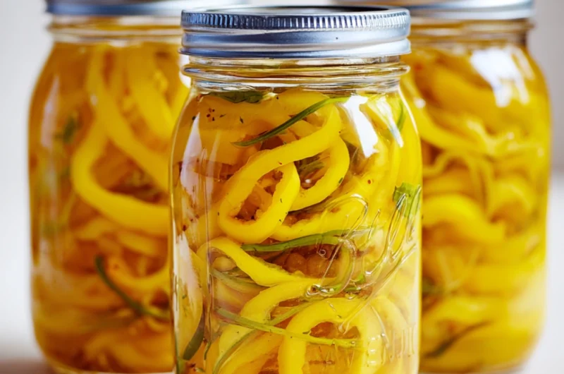 Easy Canning Banana Pepper
