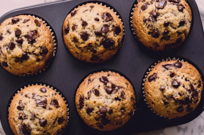 Easy Chocolate Chip Muffins