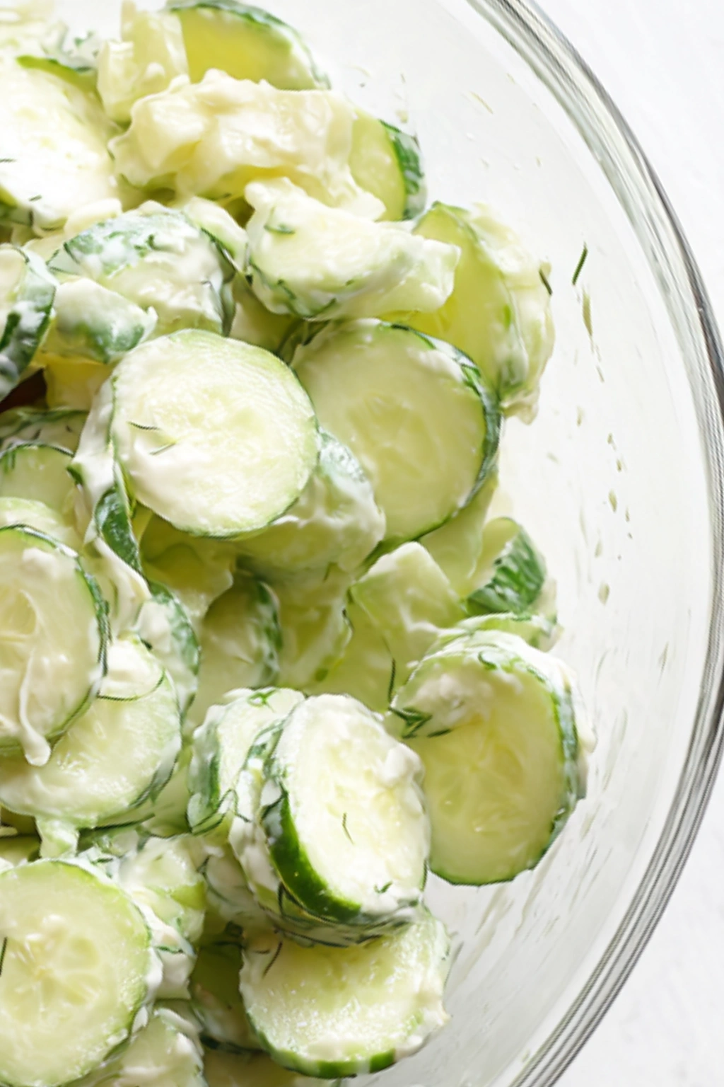 Creamy Cucumber Salad