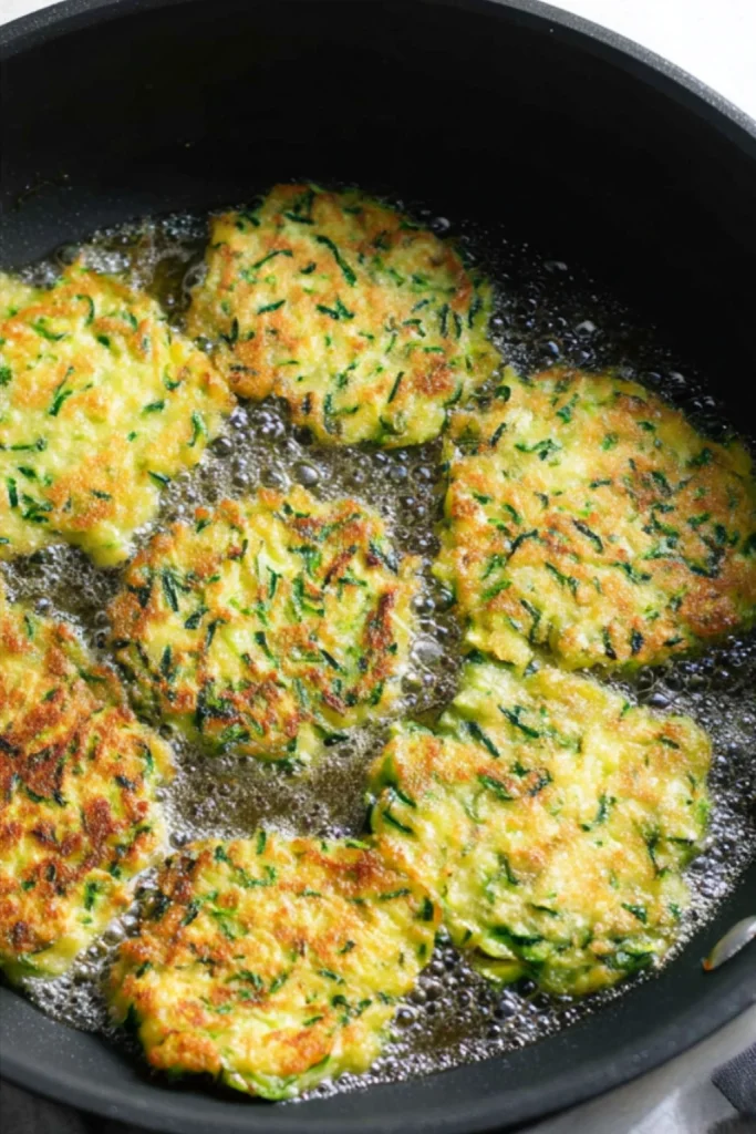 Crispy and Easy Zucchini Fritters