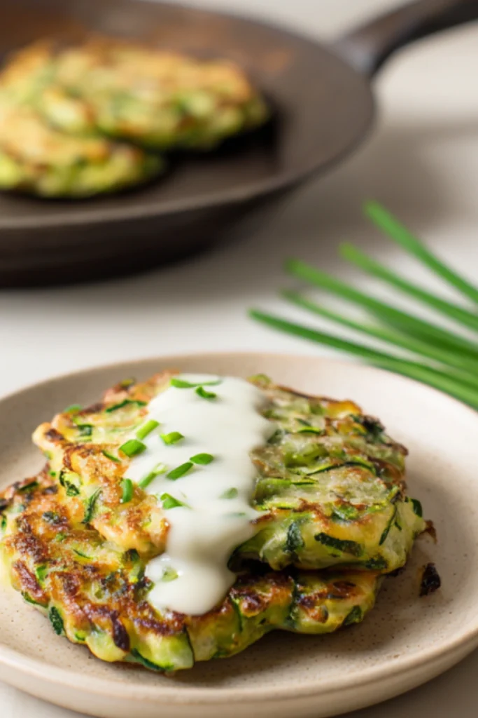 Crispy and Easy Zucchini Fritters