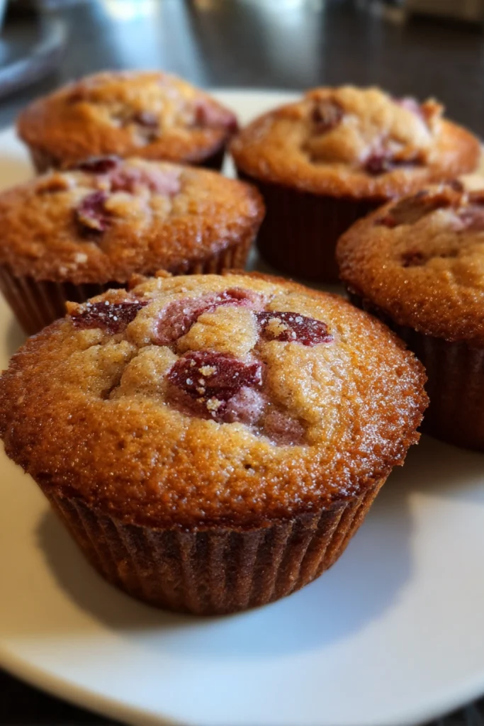 Homemade Fresh Cherry Muffins Recipe