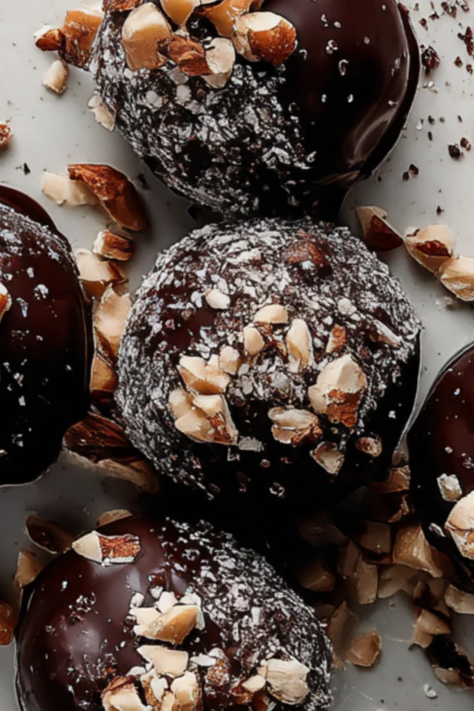 No-Bake Brownie Bites