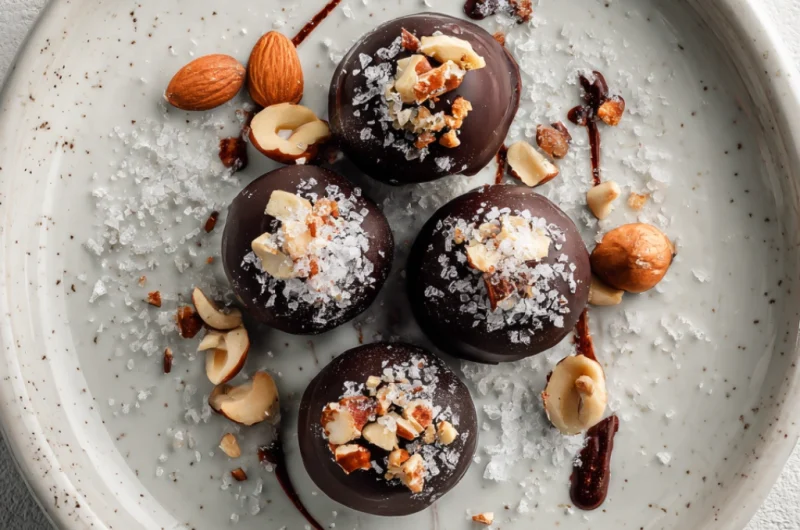 No-Bake Brownie Bites