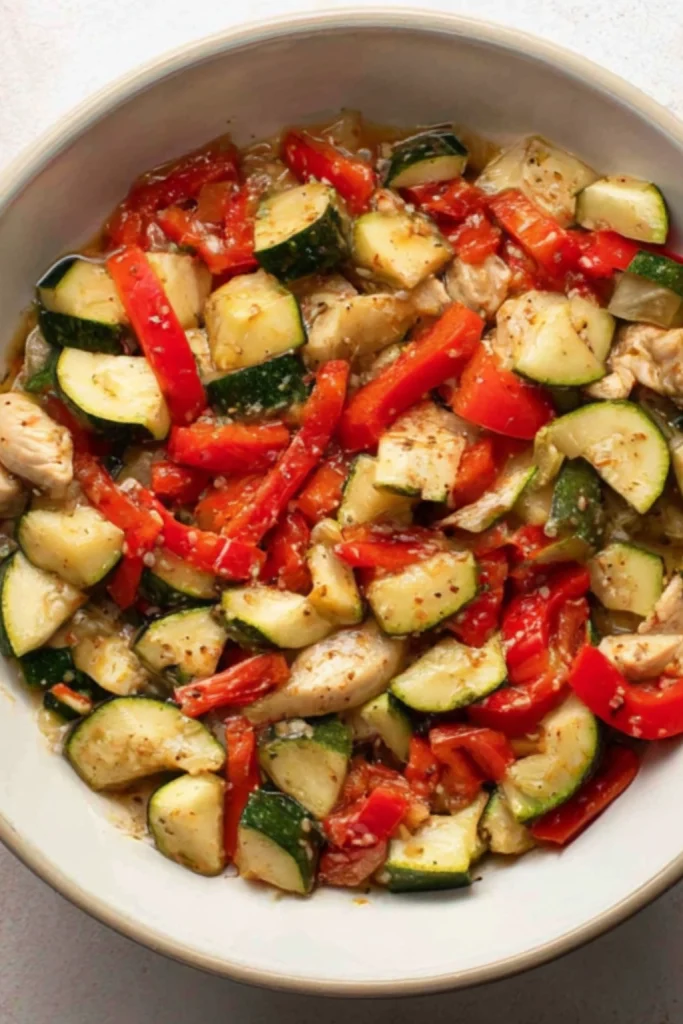 Tex Mex Chicken and Zucchin
