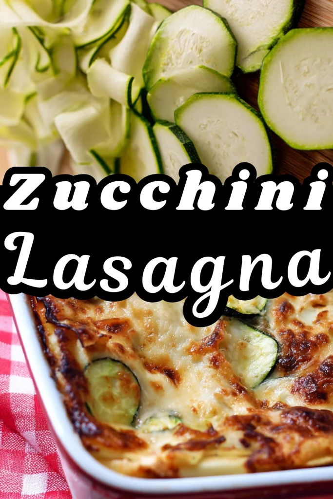 Homemade Zucchini Lasagna