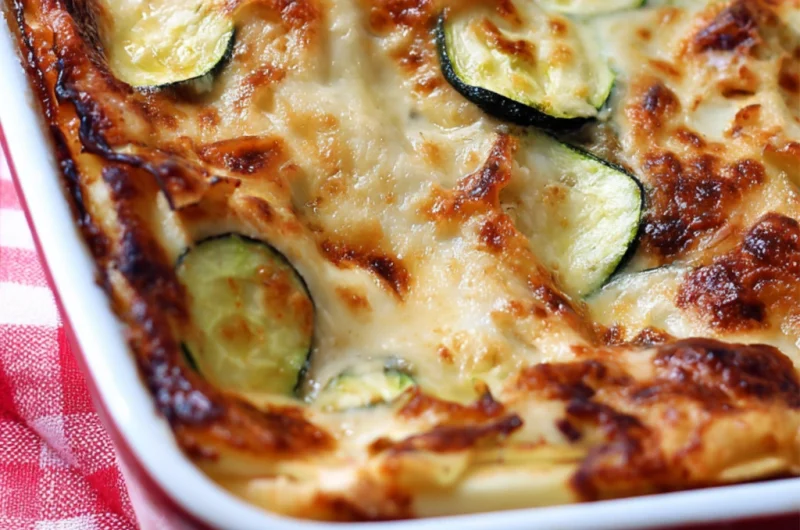 Homemade Zucchini Lasagna