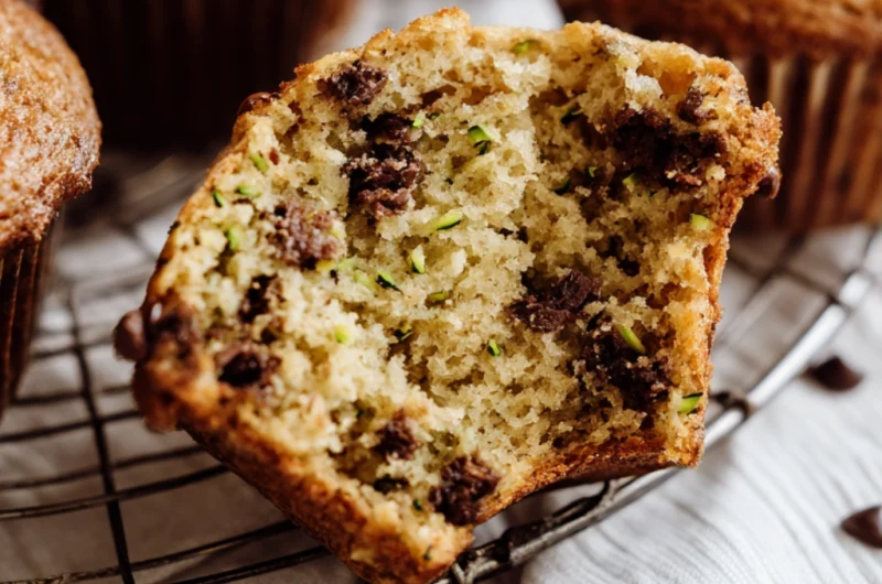 Easy Zucchini Oatmeal Muffins