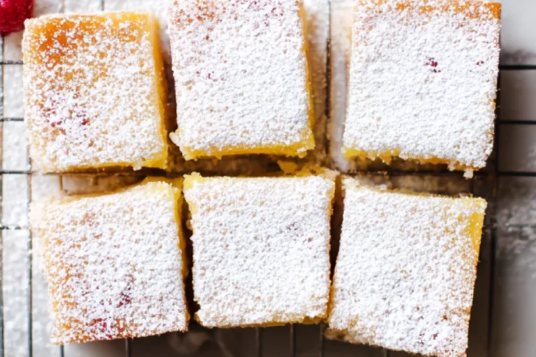 Delicious Raspberry Lemon Bars