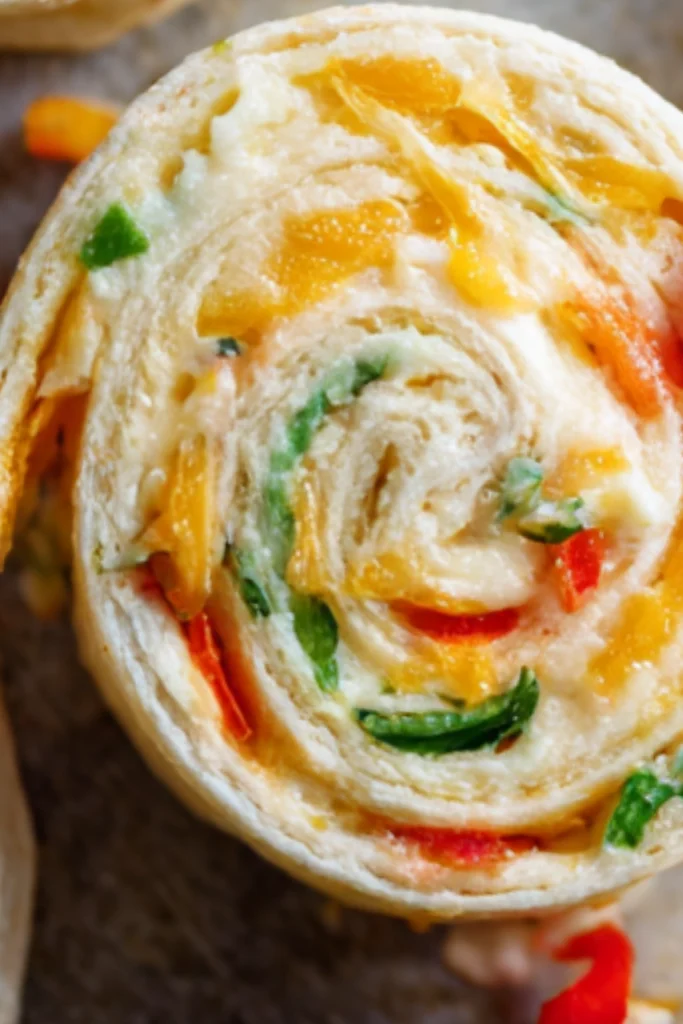 Fresh Vegetable Tortilla Roll Ups