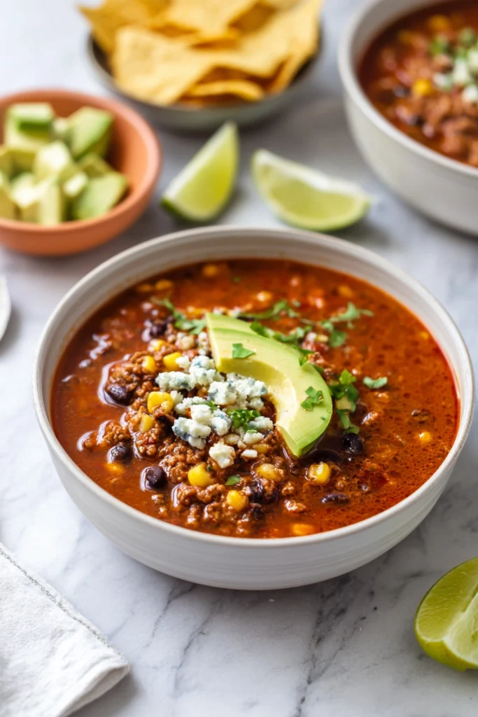 Simple and Delicious Taco Soup Recipe for a Cozy Meal