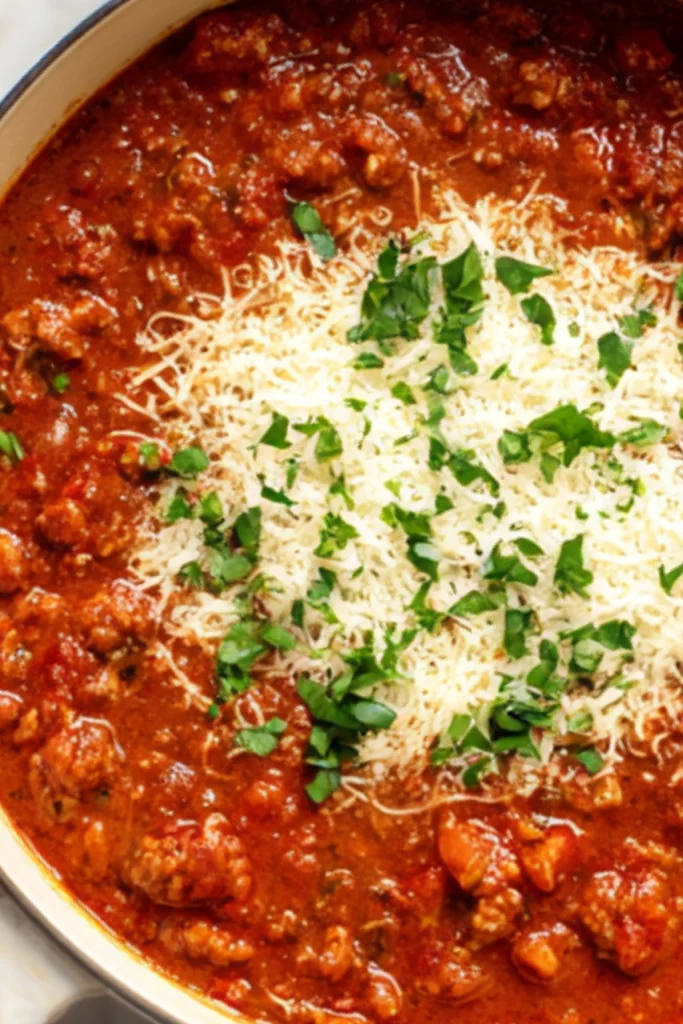 Easy lasagna soup
